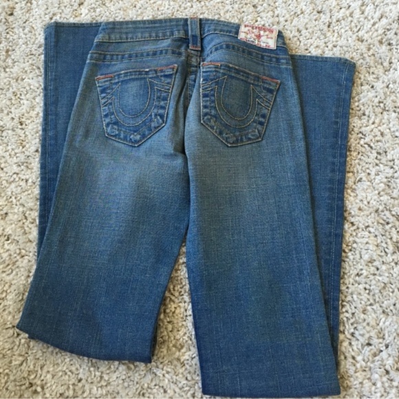 True Religion Bobby Jeans size 25 excellent Condit - Picture 2 of 4